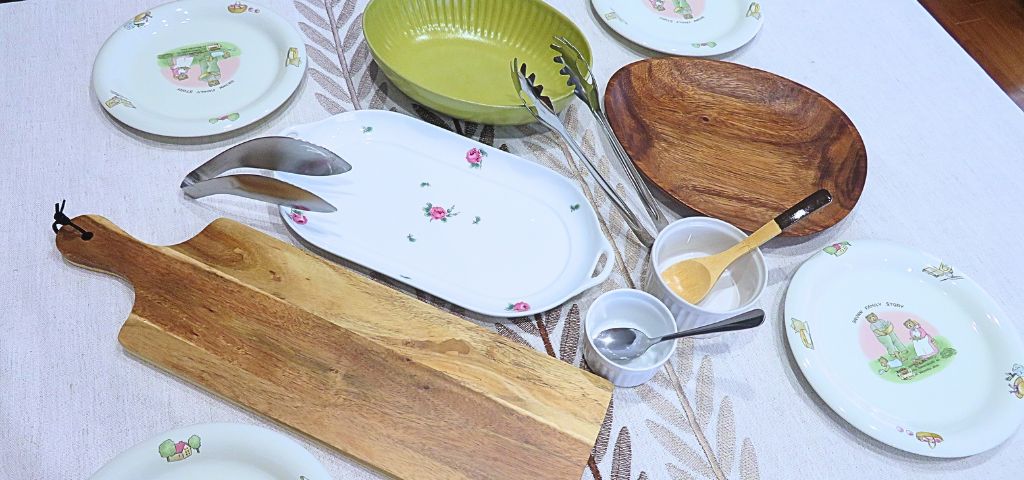 セルフサンドイッチパーティーのテーブルコーディネート