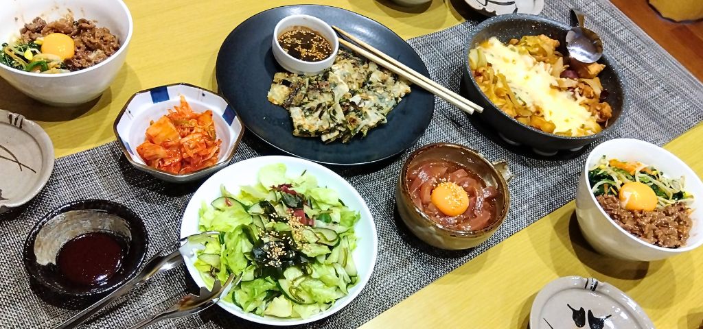 子供も食べやすい味付けの韓国料理献立