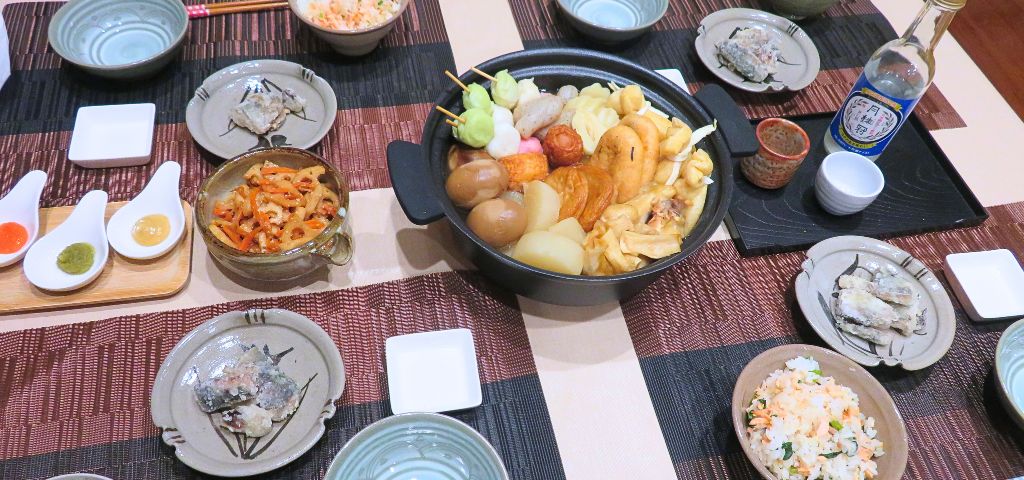 おでんの日の我が家の献立│副菜、主食との組み合わせはどうする 