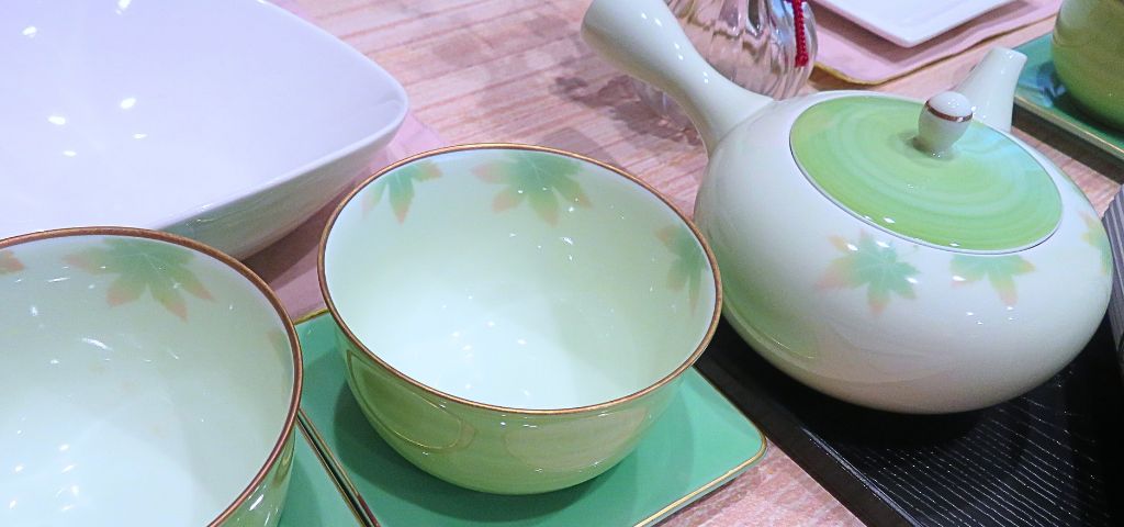 深川製磁の茶器セット