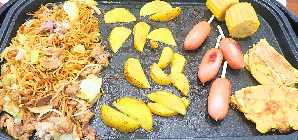 おうち縁日をホットプレートで