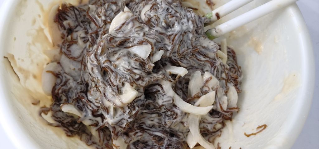 もずくの天ぷらのタネ