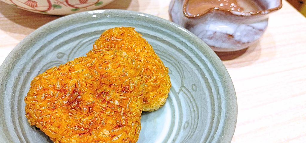冷凍焼きおにぎりと和風だしの〆お茶漬け
