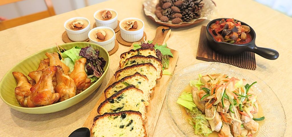 作り置き洋食ばかりのランチパーティー