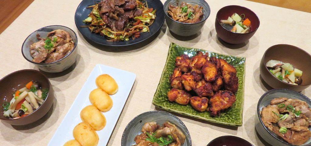 北海道の郷土料理ばかりの晩ごはん献立