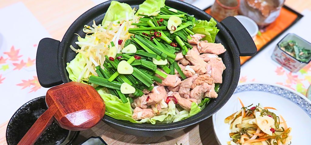 博多グルメと言えばもつ鍋!な晩ごはんの献立