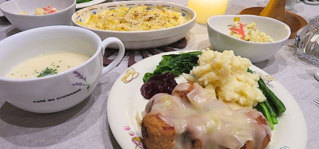 北欧風ディナーの献立