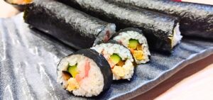 ダイソーの巻き寿司型で作った恵方巻