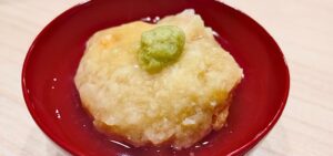 エビ真薯の和風あんかけ