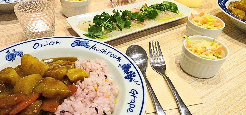 ホワイトデーはパパ担当:カレーの献立