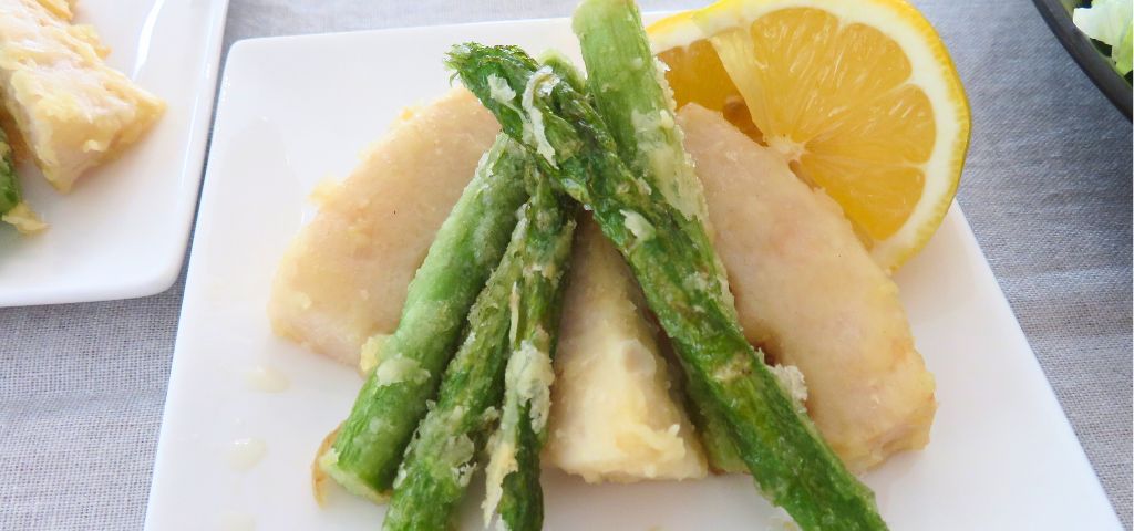 アスパラとたけのこのフリット