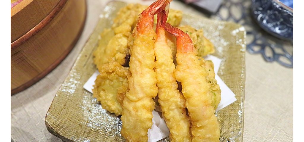 市販の天ぷらを盛り付けただけ