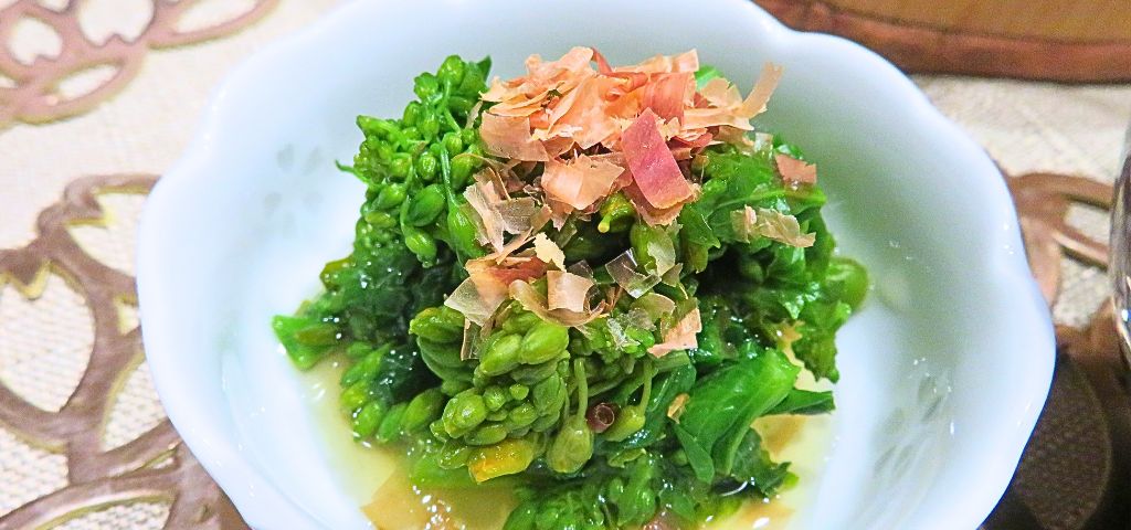 菜の花のおひたし