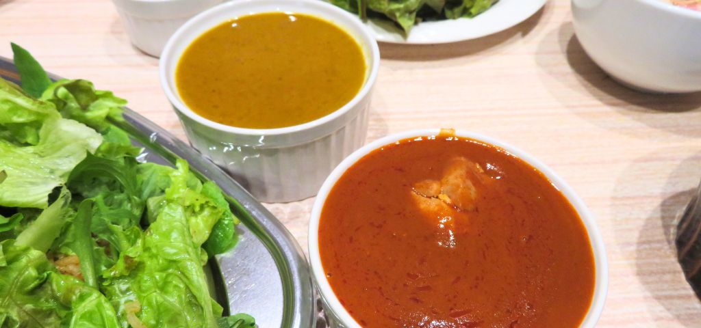 ビリヤニに添えた無印のカレー