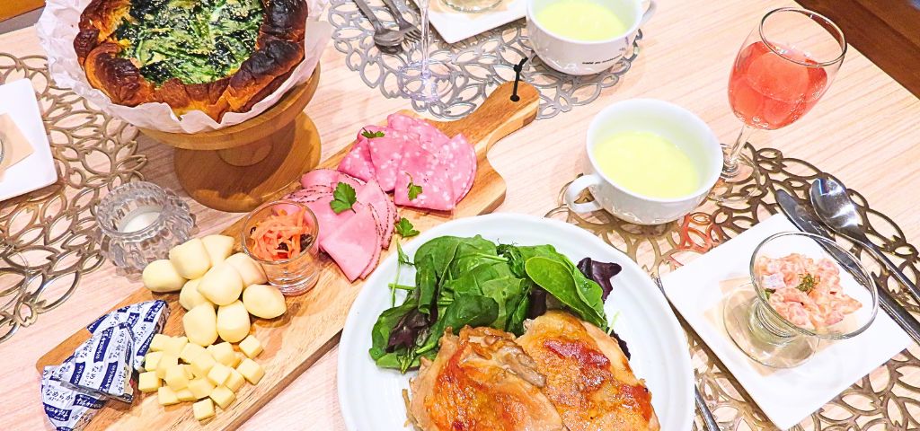 小学校入学祝いで作ったフレンチの献立