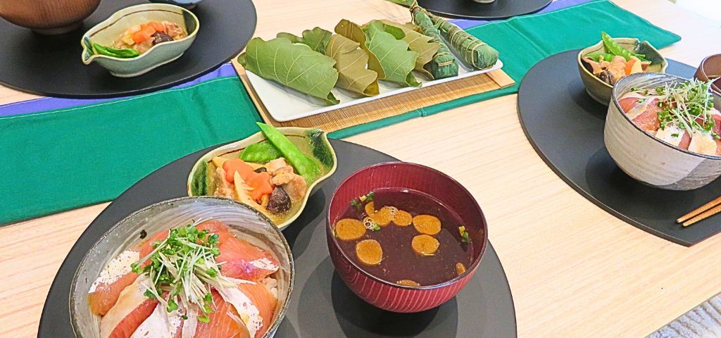子供の日に作った、揚げ物ナシの簡単献立