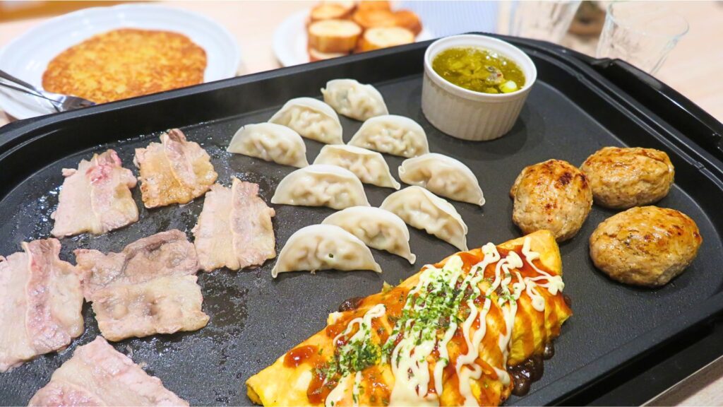 大人が楽しむ7品のホットプレートパーティー