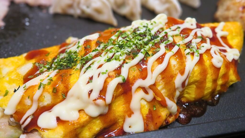 大人が楽しむホットプレートパーティー：とん平焼き