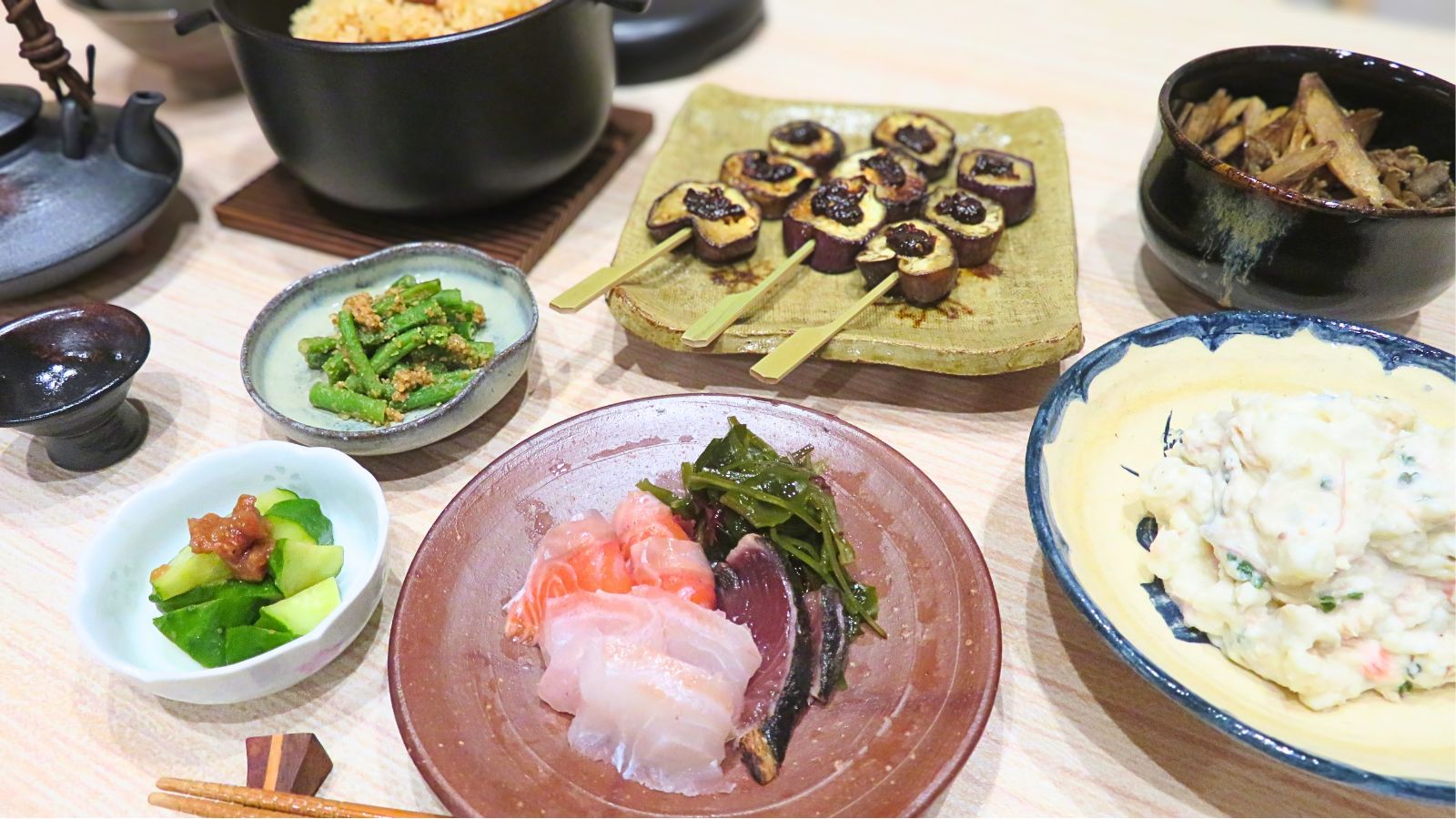 父の日の小料理屋風献立7品