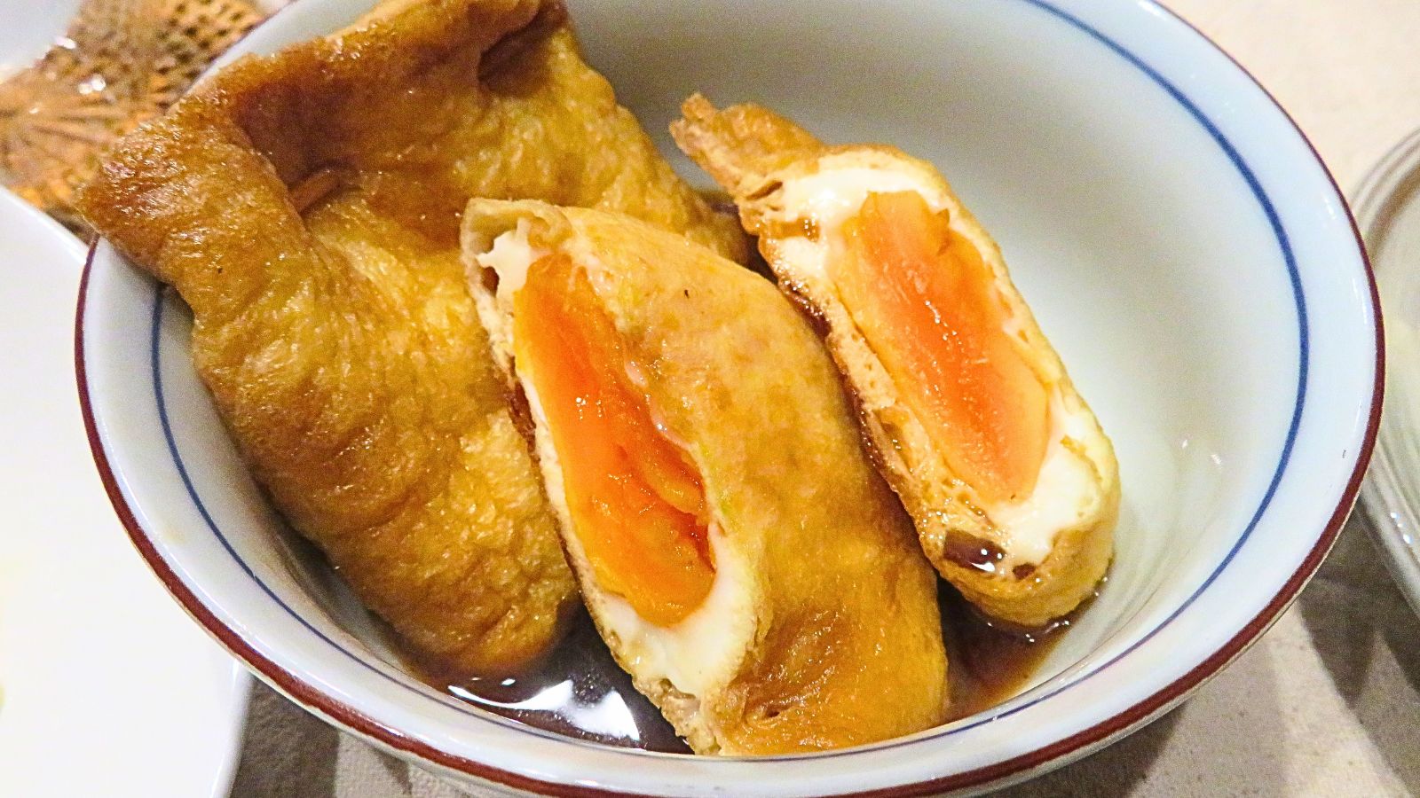 おうちで和風女子会:巾着たまご
