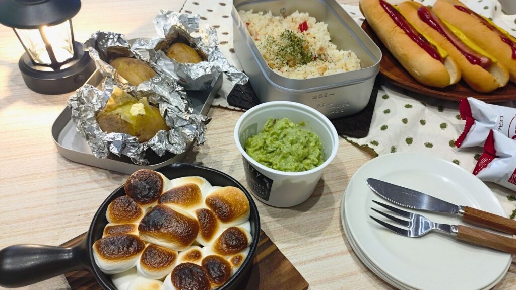 おうちキャンプ飯：5つのお手軽料理