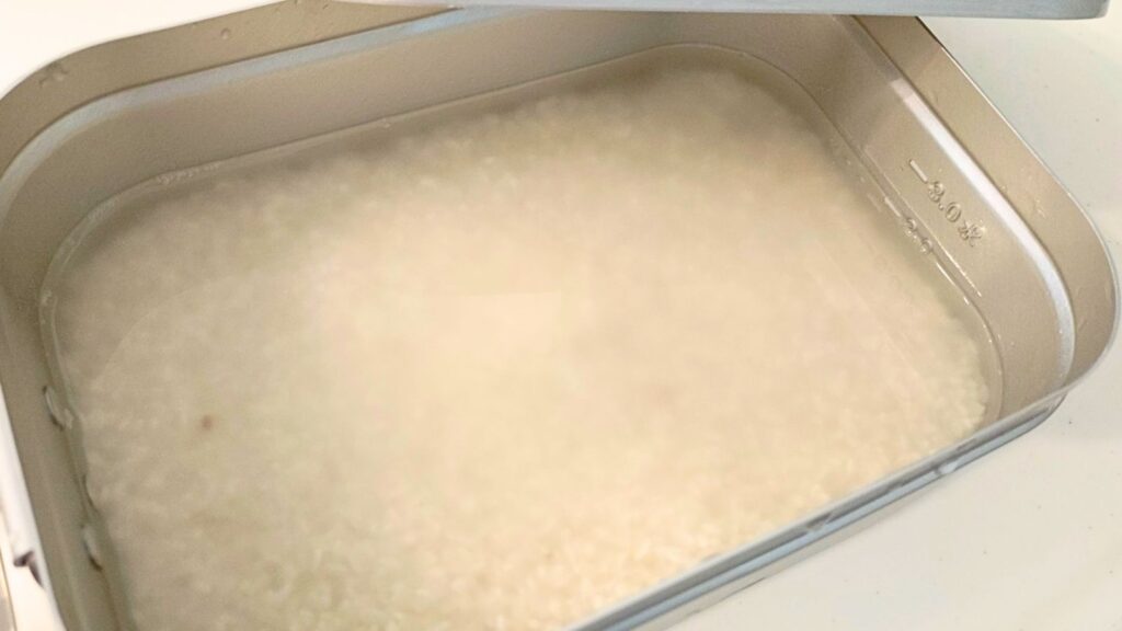 ダイソーメスティンで浸水しています